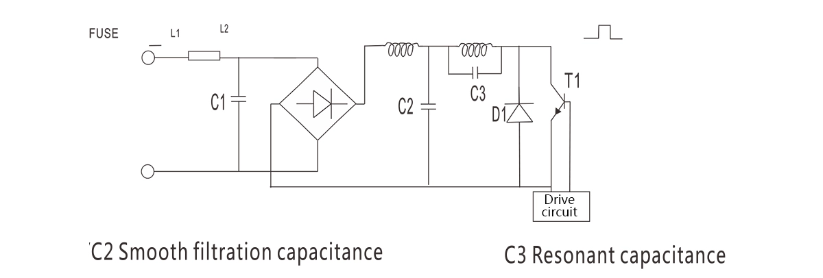 Induction Cooker Circuit Application Diagram